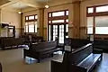 The original 1926 waiting room