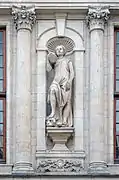 Fortitude, on the facade of La Rochelle city hall