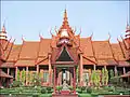 Image 5The Cambodian National Museum, Phnom Penh, showing its vernacular architectural style