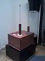 Telecommand unit for model boat