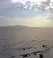 View from Tipitapa (2003). Momotombo and Momotombito Volcanoes in the background