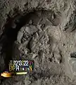 Burial 22. Excavation at exposition 14.