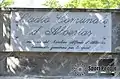 Dedication plaque