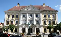 The town hall