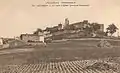 The village about 1900, showing ancient chateau