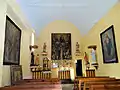 The Chapel of Saint-Arnoux interior