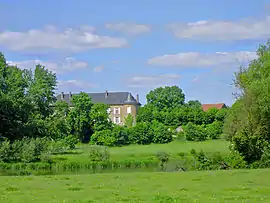 The chateau in Bousse
