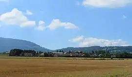 A general view of Feigères