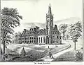 19th century Artist's Sketch of Packer Hall