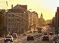 Tramsystem at the Georg-Schumann-Straße