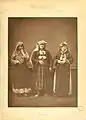 1. Bulgarian woman from Ahi Tchelebi2. Greek woman from Haskovo3. Peasant woman from Baidjas