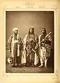 1. Christian mountain dweller, from Zahlé (Lebanon)2. Christian mountain dweller, from Zgharta (Lebanon)3. Druze from Lebanon