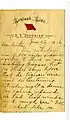 Letter from Katherine Hurd on SS Devonian to her mother