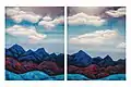 "Mountains. Sky. Blue" (2017)