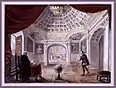 Library of the Colegio de San Gregorio by Valentín Carderera, circa 1837. Museo Lázaro Galdiano