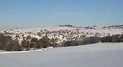 Großolbersdorf in winter
