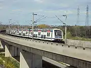 On a viaduct