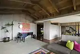 Living room, facing front entrance