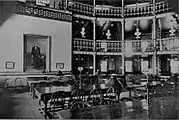 Linderman Library, interior (1876).