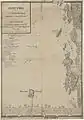 Map of Christianssand's Eastern Port and Odderøya (1796)