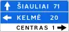 Indication of direction
