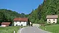 The hamlet of Ljubljanica