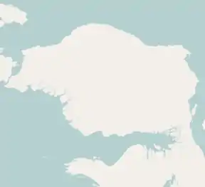 Sorong is located in Bird's Head Peninsula