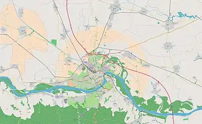 Stari grad is located in Novi Sad