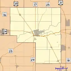 Kenneth is located in Cass County, Indiana
