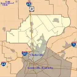 Speed is located in Clark County, Indiana