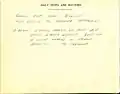 Log Book page describing sighting of vessel and discharge of 3 white flares. 9 May 1963