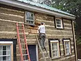 Old Hemlock Farmhouse before restoration