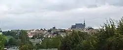 View from the north