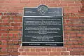 A commemorative plaque placed in 2005 at Cannon Street station, near the location of the Steelyard