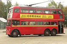 London trolleybus No.1812, made by BUT in 1948.