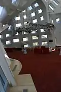 Inside the event space