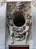 Art Nouveau oculus of the Hôtel Élysée Palace, Paris