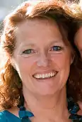 Woman smiling