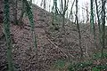 Lower part of the fortress Vidin Grad with a ditch