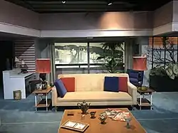 Livingroom set from Hollywood hotel