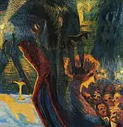 Souvenir d'une nuit (Memories of a Night), 1911 oil on canvas, 99 × 99&nbsp;cm, private collection