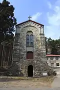 Frontal view of the Catholic Church of Mount Lu.