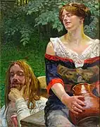 Christ and the Samaritian Woman, 1912,   Lviv National Art Gallery