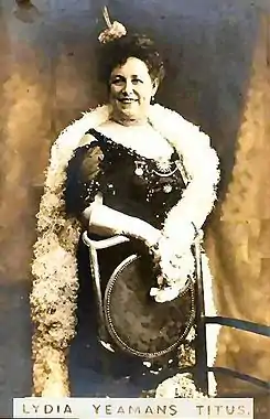 Lydia Yeamans TitusMrs. Fezziwig