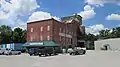 The last remaining building of the Freiberg & Workhum Distillery
