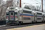 MARC IV MultiLevel coach at Odenton station
