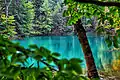 Colourful lakelets