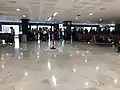 Remote gates at the airport