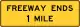 Freeway Ends