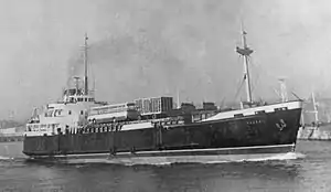 MV Peveril departing Douglas, Isle of Man.
